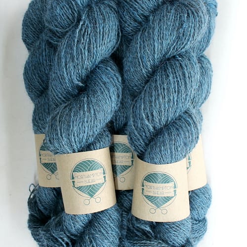 Skeins of Northampton Shear Leicester Longwool in the colourway Catesby